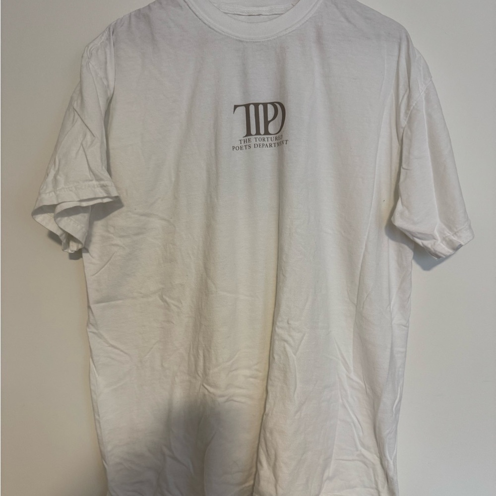 Taylor Swift White T-Shirt by